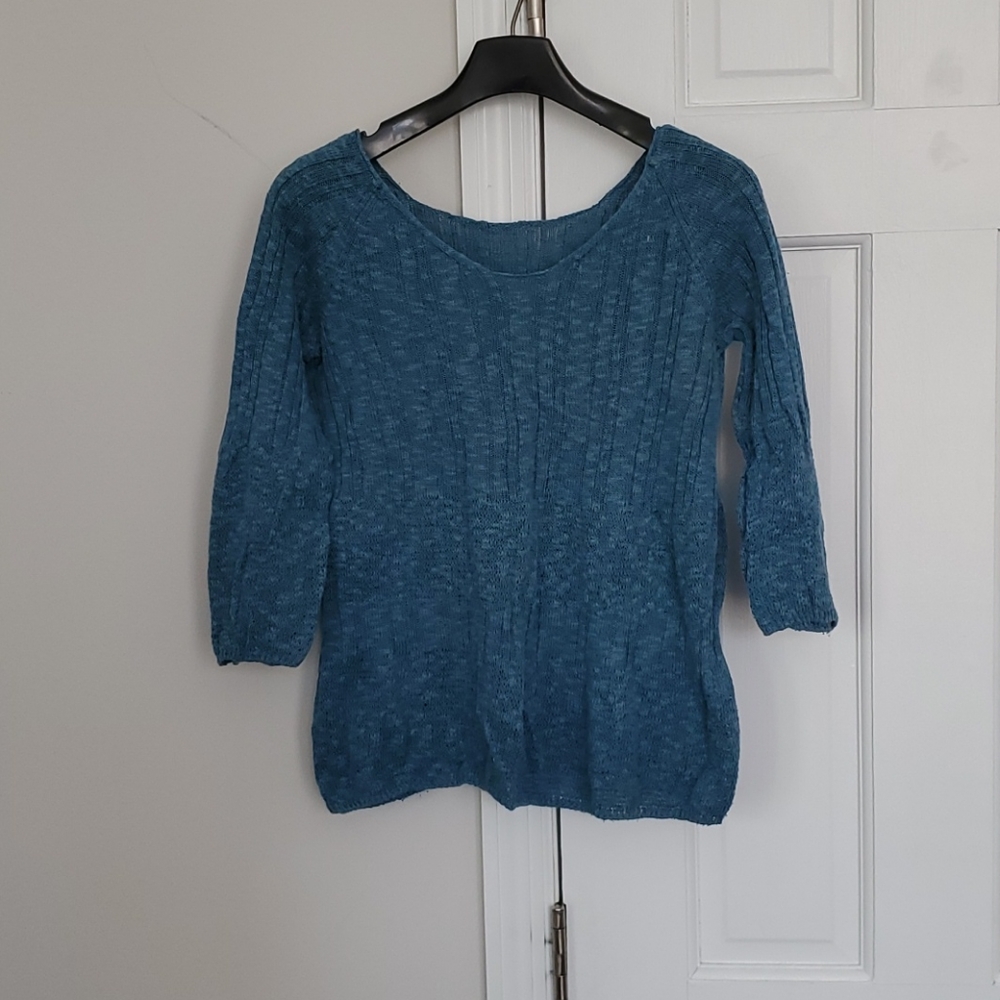 Cotton/Linen blend top